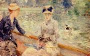 Berthe Morisot Summer Day National Gallery oil painting reproduction